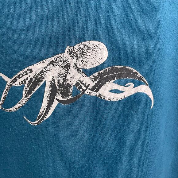 Fielder Bonobos Relaxed Fit Pullover Crewneck Sweatshirt XL Octopus Casual Prep - Picture 3 of 6